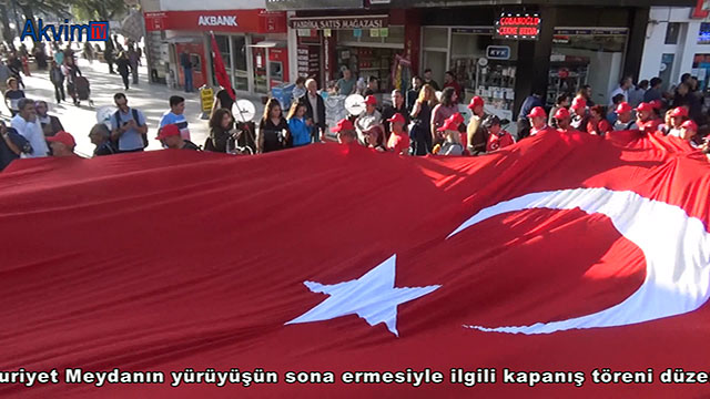 Atatürk ve İstiklal Yürüyüşü, Kastamonu'da sona erdi.