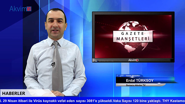 30 Nisan 2020 Kastamonu Gazete Manşetleri