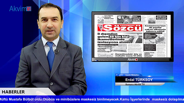 9 Nisan 2020 Kastamonu Gazete Manşetleri