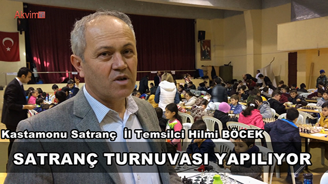 Kastamonu'da Yaş Grupları Satranç Turnuvası Başladı.