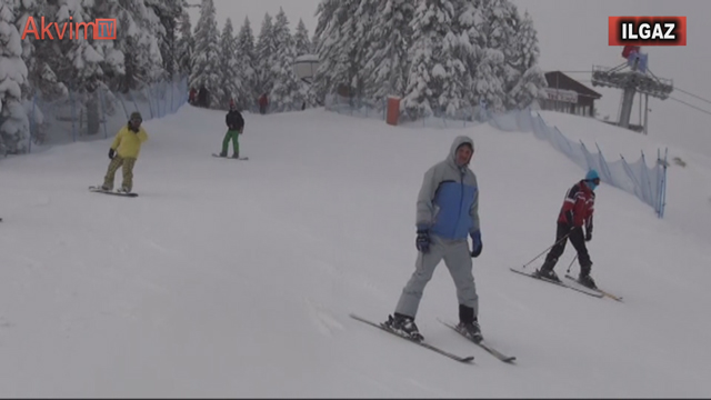 Kayak Tutkunları Ilgaz’a Akın Etti